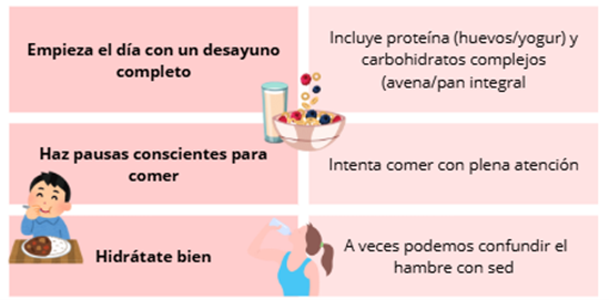 Qué debo comer cuando tengo ansiedad. TIPS. NO HAY EXCUSAS